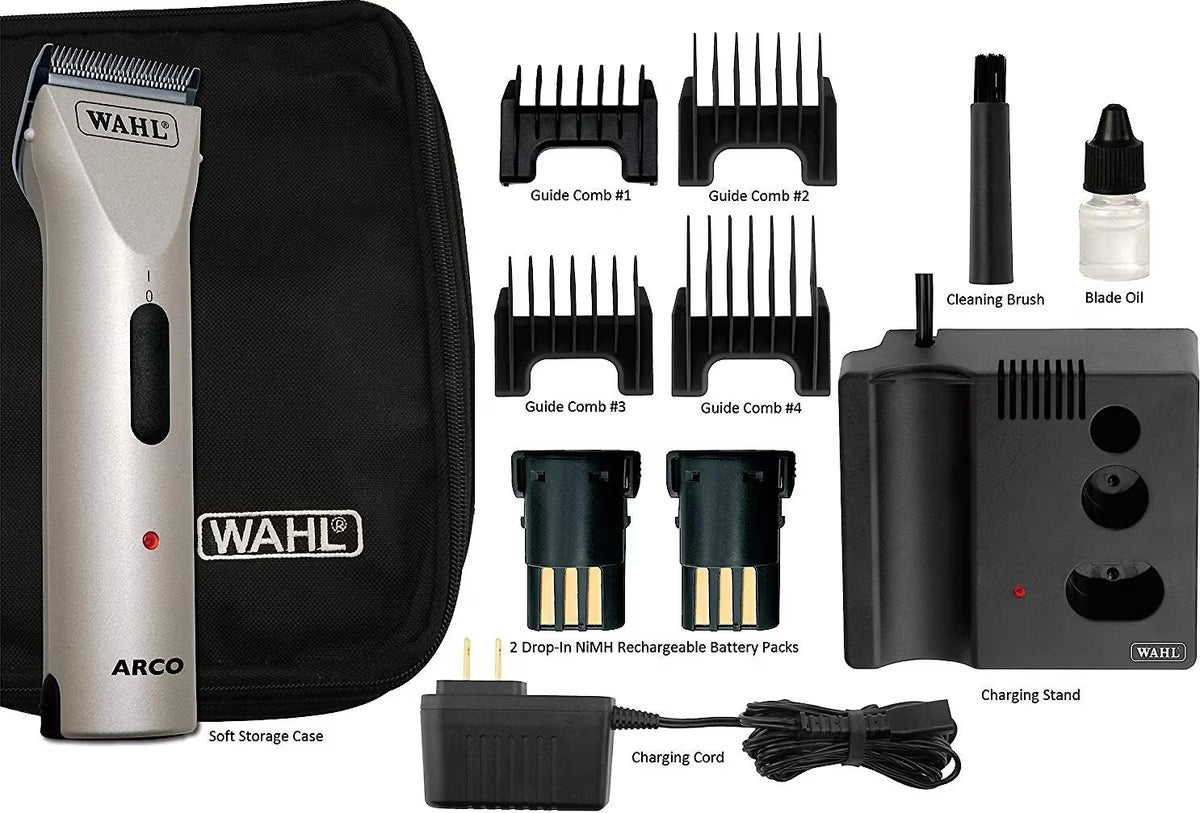 Wahl Arco Cordless Pet Clipper Kit, Champagne