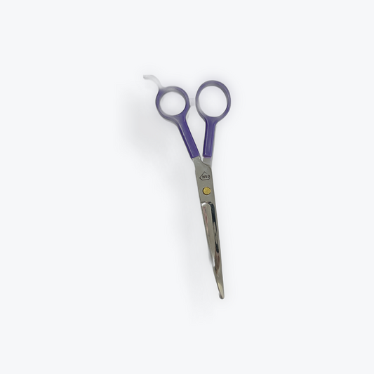 GSH Purple Handled 7" Straight or Curved, Ball Tip or Straight Tip Pet Shear