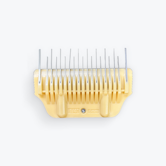 6mm Yellow Skiptooth Wide Comb Attachment