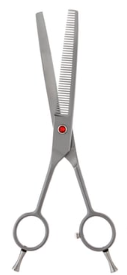 6.5" Gunmetal Grooming Thinner