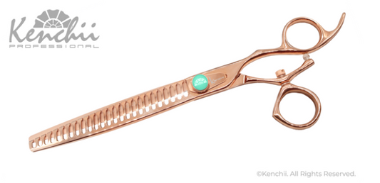 Kenchii Rose Swivel 25 Tooth Blender  8"